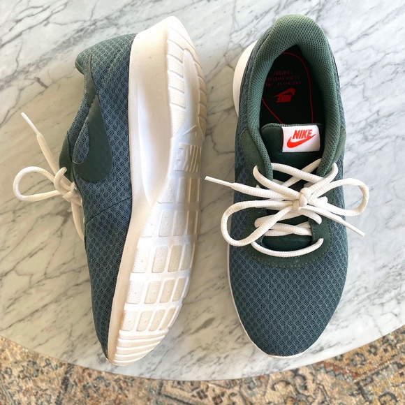 Nike Shoes Nike Olive Green Tennis Shoes Poshmark